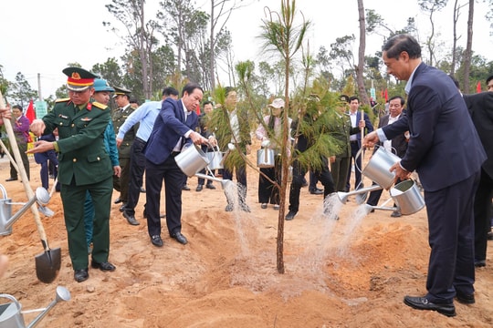 Bí thư Thành ủy Hải Phòng phát động Tết trồng cây “Đời đời nhớ ơn Bác Hồ”