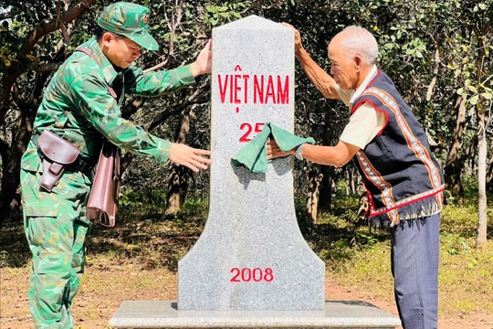 Người lính quân hàm xanh vững vàng nơi phên dậu Tổ quốc