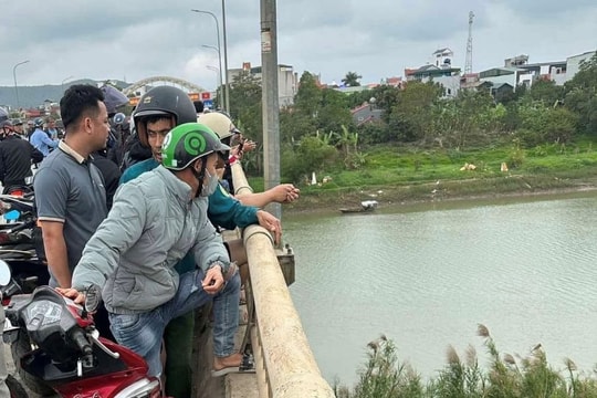 Để lại thư tuyệt mệnh, người đàn ông nhảy cầu Lèn tự tử