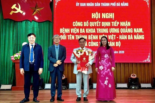 Đà Nẵng tiếp nhận Bệnh viện Đa khoa Trung ương Quảng Nam, đổi tên thành Bệnh viện Việt - Hàn