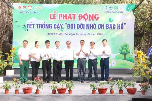 Phát động Tết trồng cây “Đời đời nhớ ơn Bác Hồ” Xuân Bính Ngọ 2026