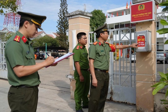 Công an tỉnh Lâm Đồng kiểm tra công tác tấn công, trấn áp tội phạm