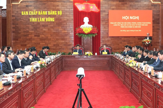 Lâm Đồng tăng cường kiểm tra lĩnh vực dễ phát sinh tham nhũng