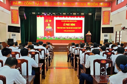Vùng Cảnh sát biển 2 phát động phong trào “Toàn dân bảo vệ an ninh Tổ quốc”