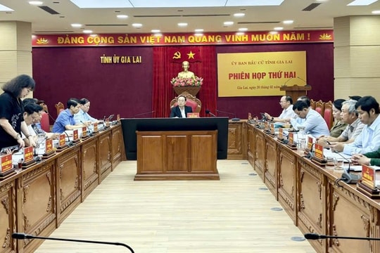 Ủy ban bầu cử tỉnh Gia Lai có 37 thành viên, do Bí thư Tỉnh ủy làm Chủ tịch