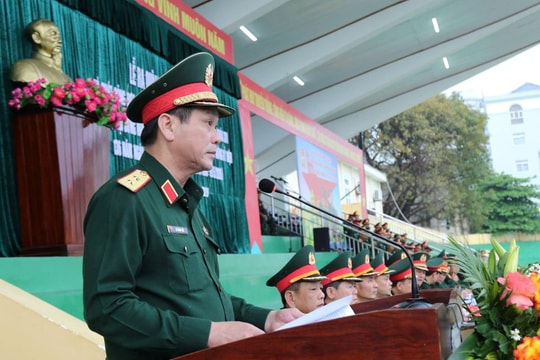 Bộ Tham mưu Quân khu 5 ra quân huấn luyện năm 2026