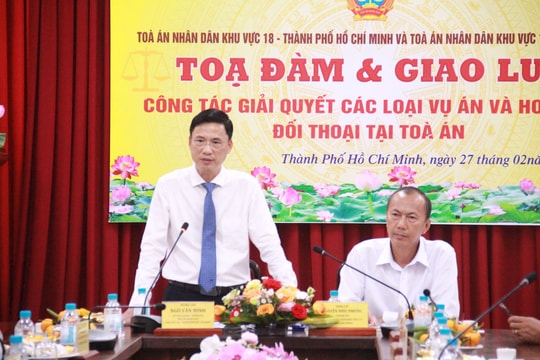 Đẩy mạnh chuyển đổi số, nâng cao chất lượng hoạt động Tòa án