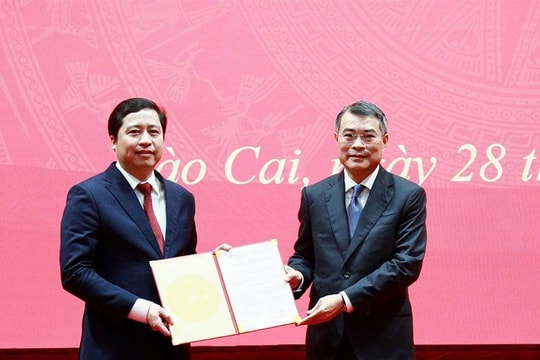 Ông Dương Quốc Huy giữ chức Bí thư Tỉnh ủy Lào Cai