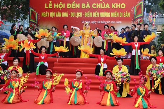 Khai mạc lễ hội đền Bà Chúa Kho