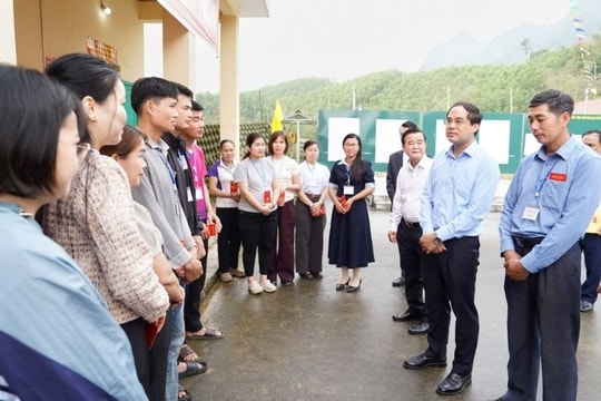 Bí thư Tỉnh ủy Thái Nguyên kiểm tra công tác chuẩn bị bầu cử