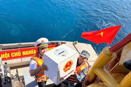 Những lá phiếu nơi xa nhất thềm lục địa phía nam