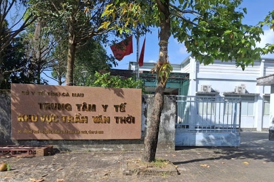 Giải thể 5 trung tâm y tế khu vực thuộc Sở Y tế Cà Mau