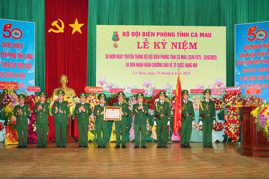 Cà Mau: Họp mặt kỷ niệm 67 năm Ngày truyền thống Bộ đội Biên phòng