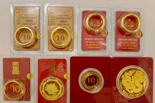 Giá vàng hôm nay (2/3): Tăng lên sát mốc 189 triệu đồng/lượng