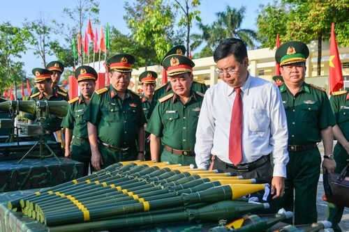 Bộ CHQS tỉnh An Giang ra quân huấn luyện năm 2026