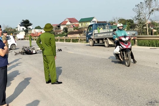 Va chạm trên Quốc lộ, một người tử vong