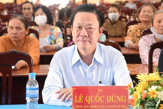 Chánh án TAND tỉnh Tây Ninh: Nêu cao trách nhiệm vì sự phát triển của tỉnh