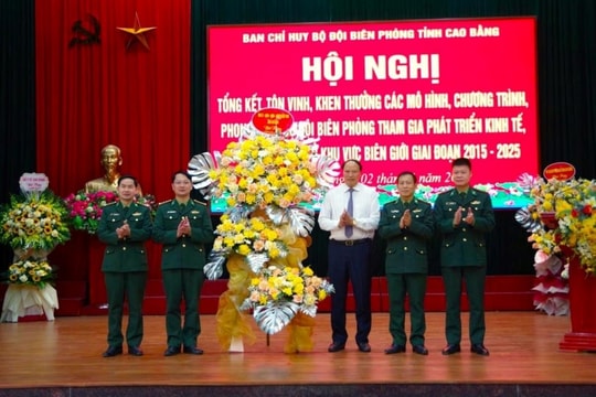 BĐBP Cao Bằng: 10 năm dựng xây 'thế trận lòng dân' nơi biên giới