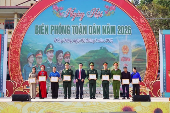 Đồng Đăng lan tỏa Ngày hội Biên phòng toàn dân năm 2026