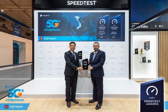 VinaPhone xác lập vị thế "Mạng 5G tốt nhất Đông Nam Á" tại MWC 2026: Dấu ấn 30 năm nâng tầm hạ tầng số Việt Nam