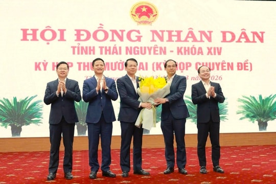 Ông Dương Văn Lượng được bầu giữ chức Phó Chủ tịch UBND tỉnh Thái Nguyên