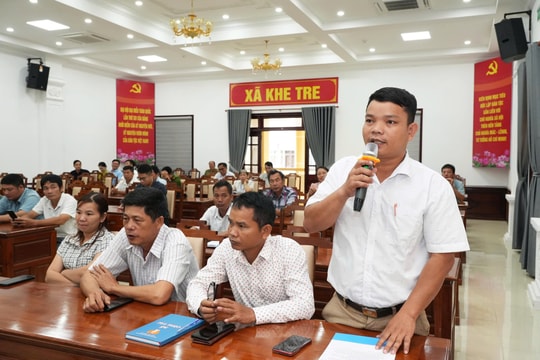 Sôi nổi tiếp xúc cử tri, vận động bầu cử HĐND thành phố Huế khóa IX