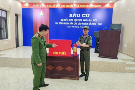 Hải Phòng siết chặt an toàn PCCC trước ngày bầu cử 15/3