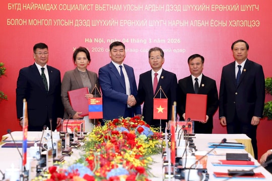 Việt Nam – Mông Cổ đẩy mạnh hợp tác tư pháp