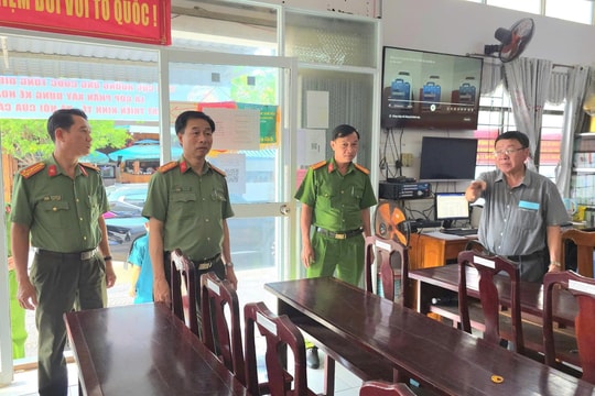 Công an An Giang quyết tâm giữ vững an ninh trật tự cho ngày bầu cử