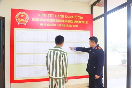 Bảo đảm quyền bầu cử của người bị tạm giữ, tạm giam đúng quy định pháp luật