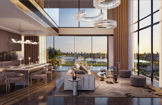 Duplex - "Hàng hiếm" trong bức tranh nhà ở trung tâm Hà Nội
