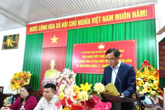 Phú Thọ: Phát huy trách nhiệm dân cử, xây dựng Tam Nông phát triển bền vững