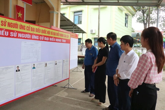 Xã Thái Hòa tích cực chuẩn bị cho bầu cử đại biểu Quốc hội và HĐND các cấp