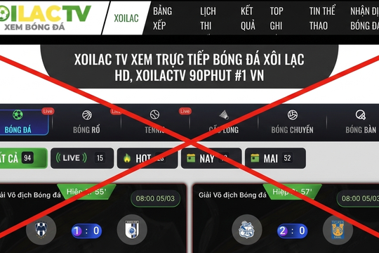 Khởi tố 30 bị can trong đường dây “Xôi Lạc TV” xâm phạm bản quyền và tổ chức đánh bạc