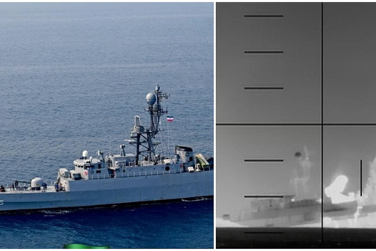 Iran nói Mỹ sẽ cay đắng vì bắn chìm tàu chiến ở vùng biển quốc tế