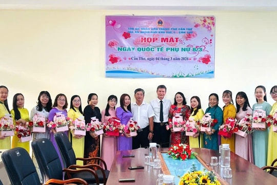 TAND khu vực 5 – Cần Thơ họp mặt kỷ niệm Ngày Quốc tế Phụ nữ