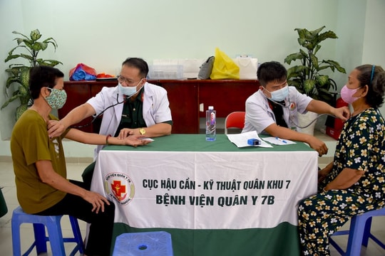 Hàng trăm người dân TPHCM được khám bệnh miễn phí