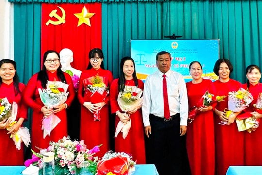 TAND khu vực 9 - Cần Thơ tôn vinh nữ cán bộ nhân Ngày Quốc tế Phụ nữ