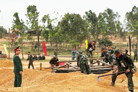 Quân khu 3 giành giải Nhất tại Hội thao Công binh toàn quân