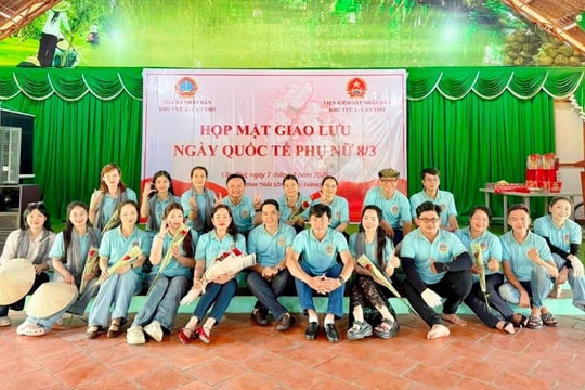 TAND khu vực 2 - Cần Thơ họp mặt kỷ niệm ngày Quốc tế Phụ nữ