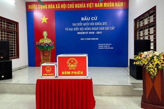 Hà Nội: Phường Thanh Liệt đảm bảo an toàn cho Ngày hội bầu cử