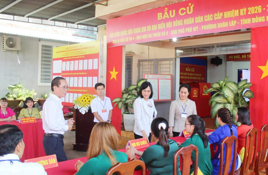 Tiếp tục đẩy mạnh tuyên truyền về công tác bầu cử