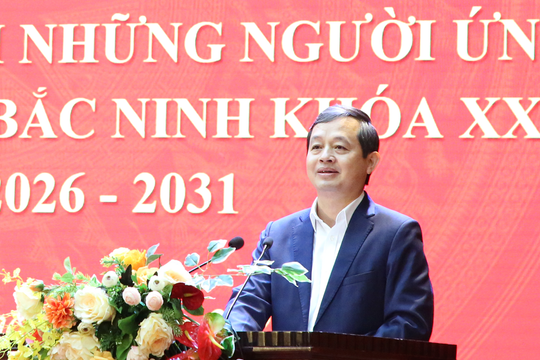 Chủ tịch UBND tỉnh Bắc Ninh: "Cần đáp lại sự tin tưởng, tín nhiệm của cử tri bằng hành động, việc làm cụ thể"