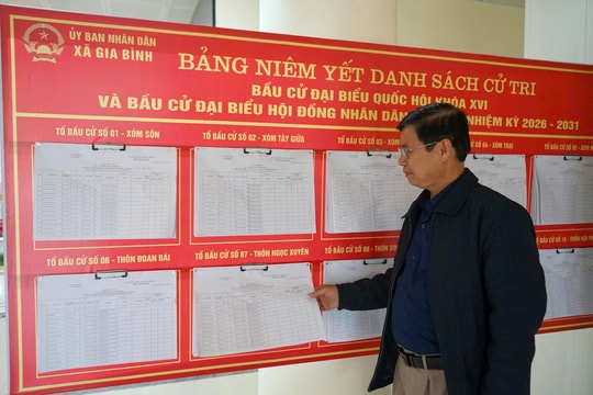 Bắc Ninh: Cử tri gửi trọn niềm tin trong ngày hội bầu cử