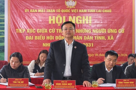 Phó Chánh án TAND tỉnh Lai Châu Vàng Xuân Hiệp: Gắn bó với cử tri, bảo vệ công lý và quyền lợi của nhân dân