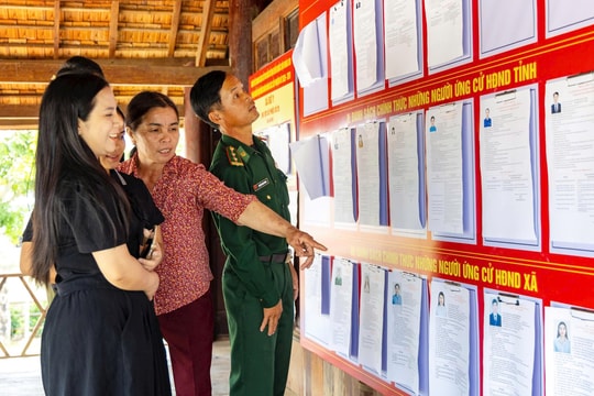 Vùng biên giới Quảng Ngãi chuẩn bị chu đáo cho ngày bầu cử