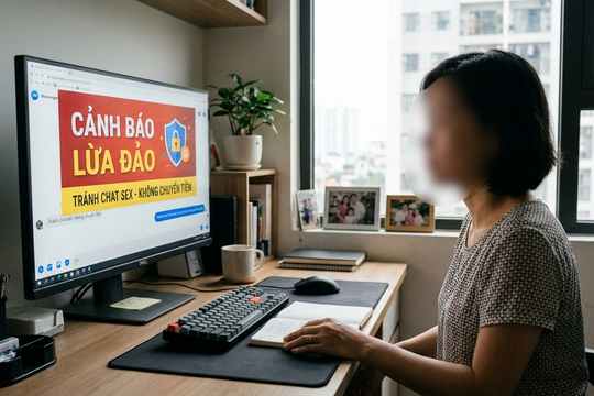 Người phụ nữ bị lừa gần nửa tỷ đồng khi sập bẫy “chat sex” online