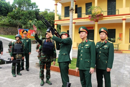 Quân khu 3 kiểm tra công tác sẵn sàng chiến đấu bảo vệ bầu cử