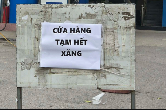 Phát hiện nhiều cửa hàng xăng dầu tạm dừng hoặc bán hạn chế