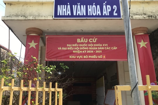 Xã có cửa biển lớn nhất tỉnh Cà Mau sẵn sàng cho Ngày hội non sông